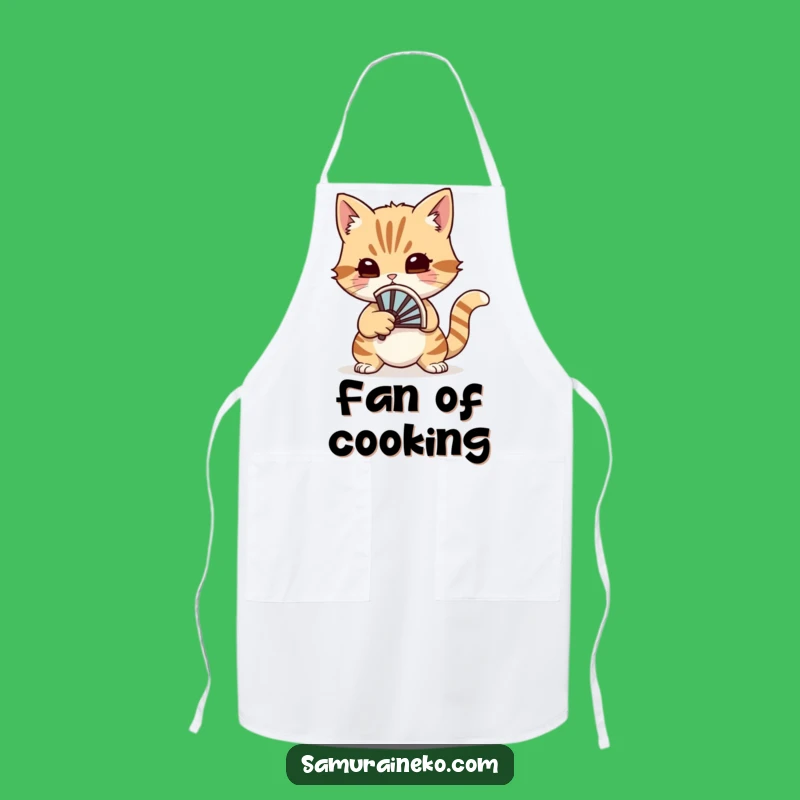 Funny Cat Duelist Apron: Kitchen Fan Warrior, Whimsical Chef Gift