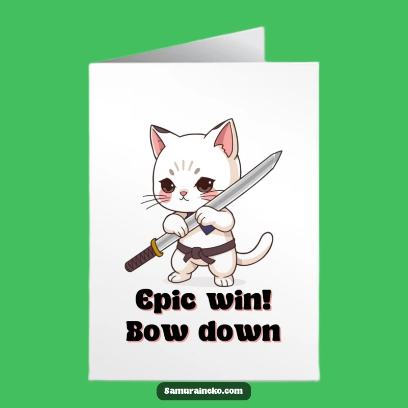 Celebrate their victory with this free printable congratulations card. Print at home and deliver a dose of funny admiration!